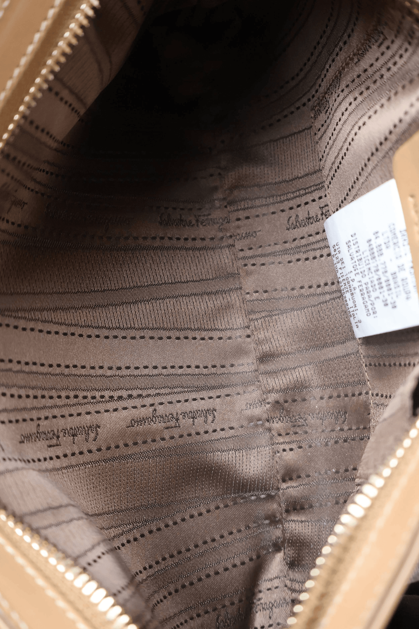 Salvatore Ferragamo Gancini Leather Clutch and Shoulder Bag