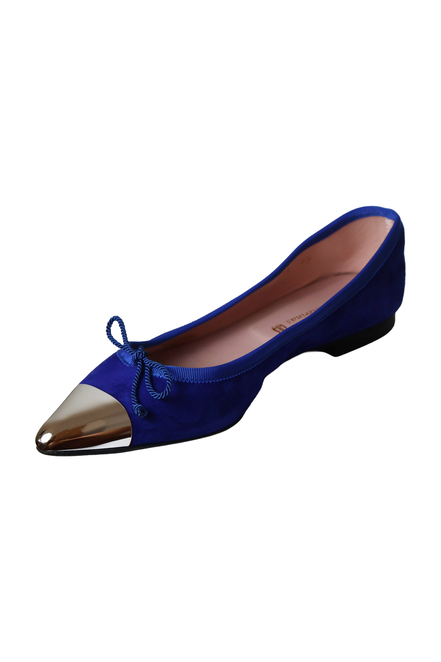 Pretty Ballerinas Blue Pointed Ballet Flats
