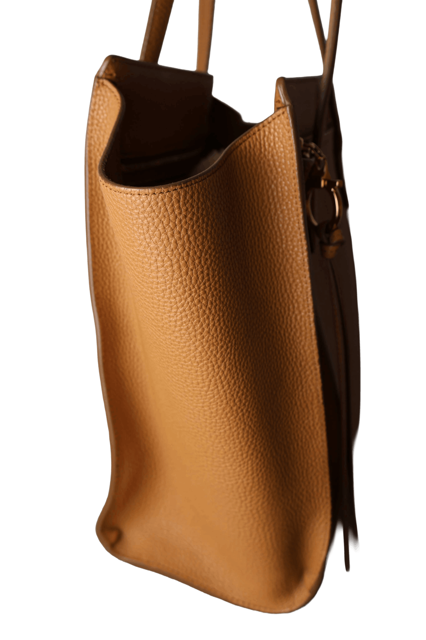 Salvatore Ferragamo Camel Tote Bag