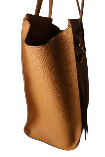 Salvatore Ferragamo Camel Tote Bag
