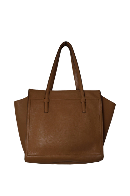 Salvatore Ferragamo Camel Tote Bag