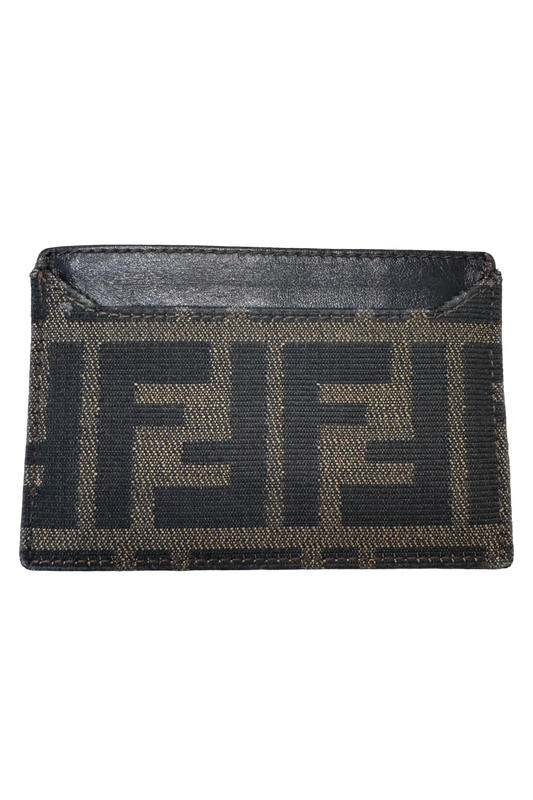 Fendi Brown Card Wallet