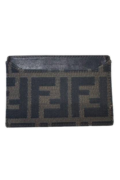 Fendi Brown Card Wallet