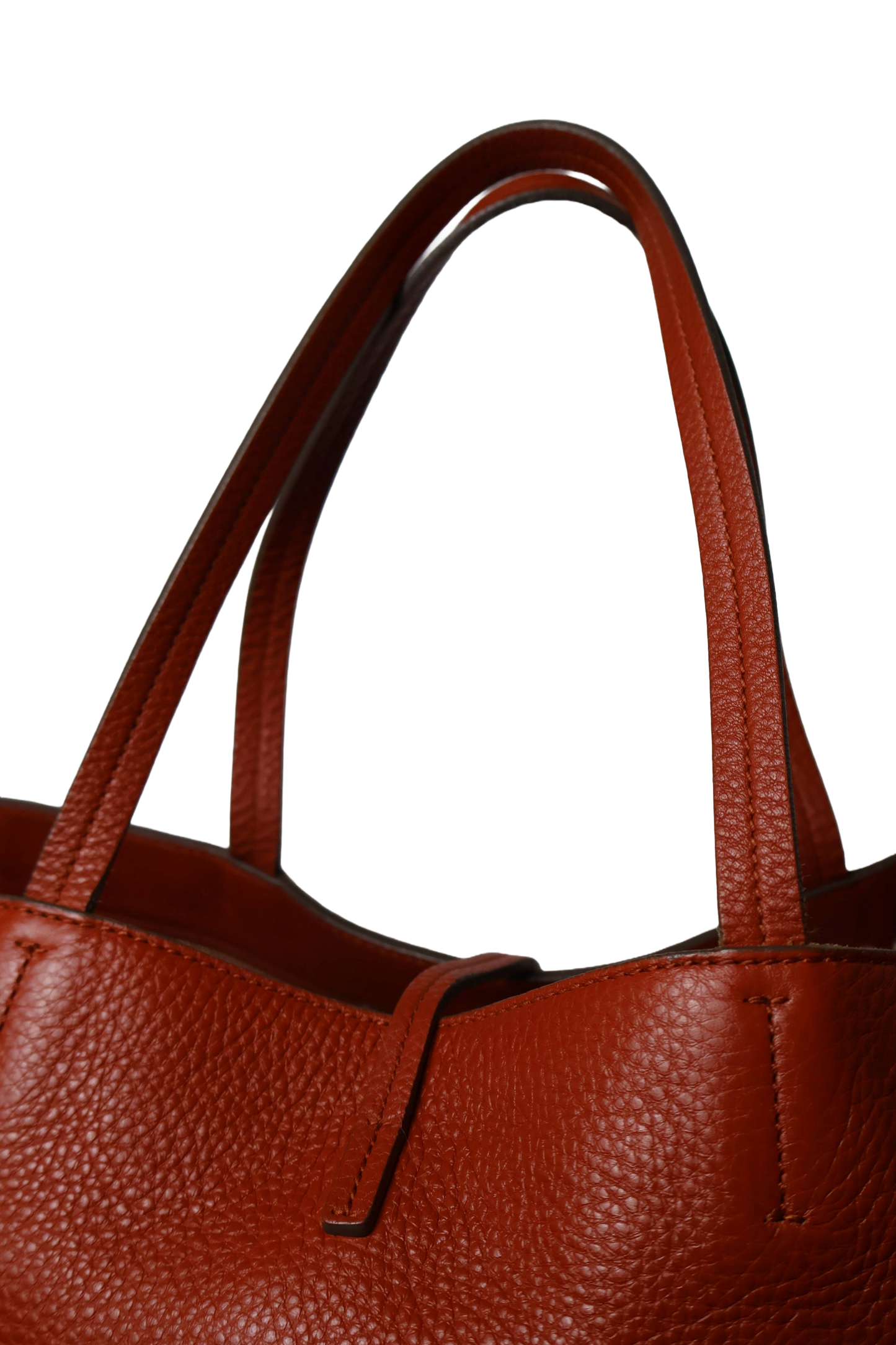 Salvatore Ferragamo Orange Tote Bag