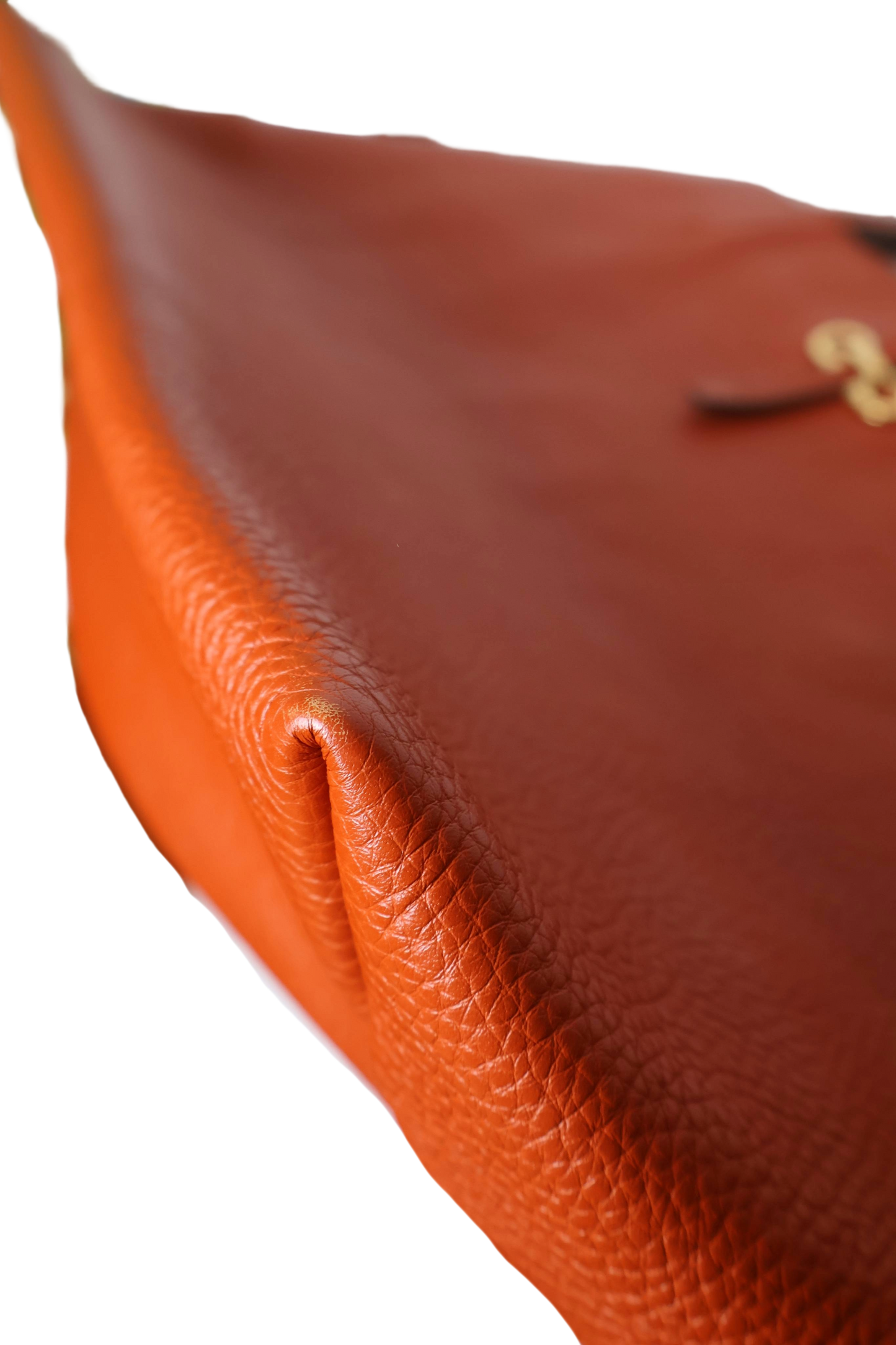 Salvatore Ferragamo Orange Tote Bag