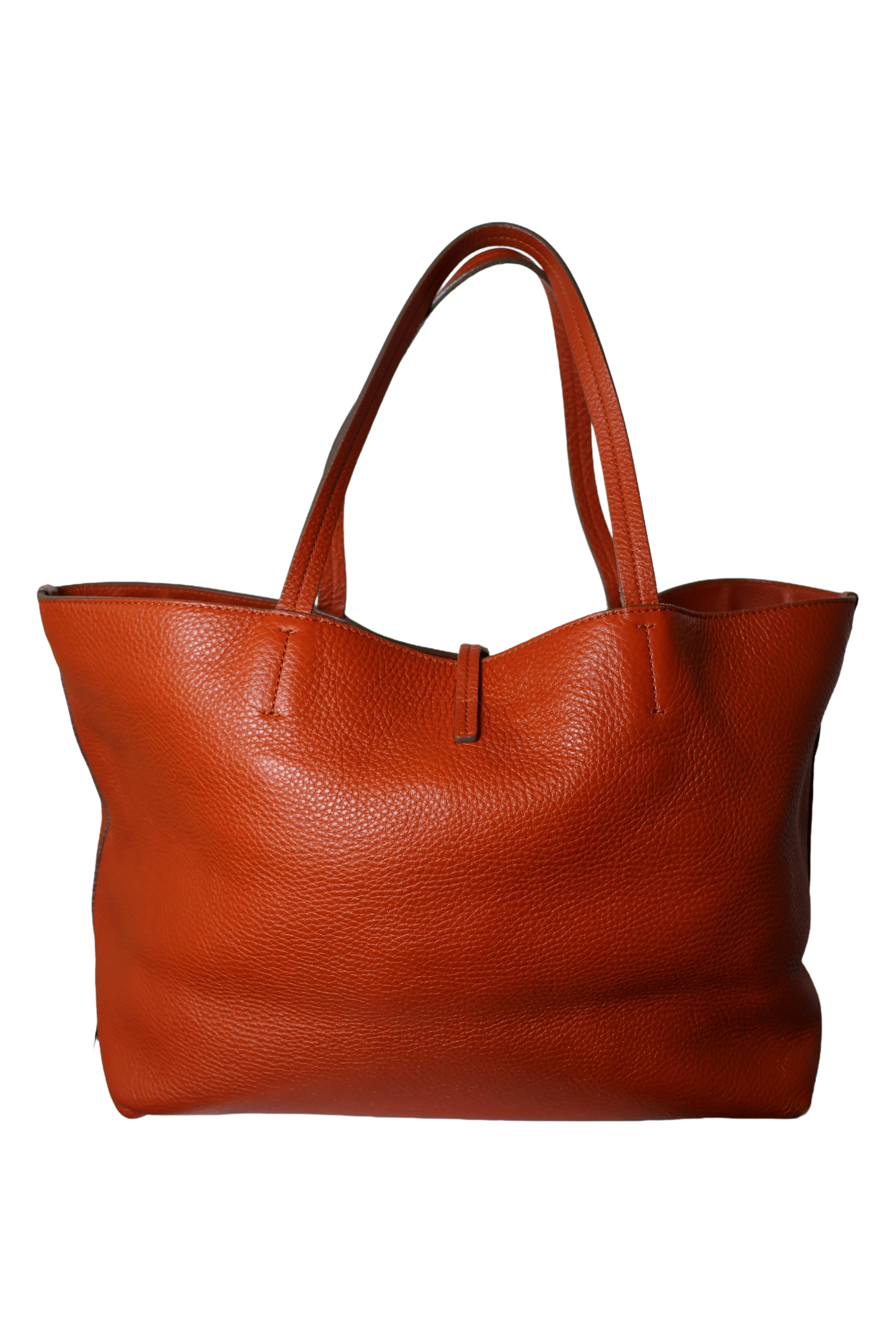 Salvatore Ferragamo Orange Tote Bag