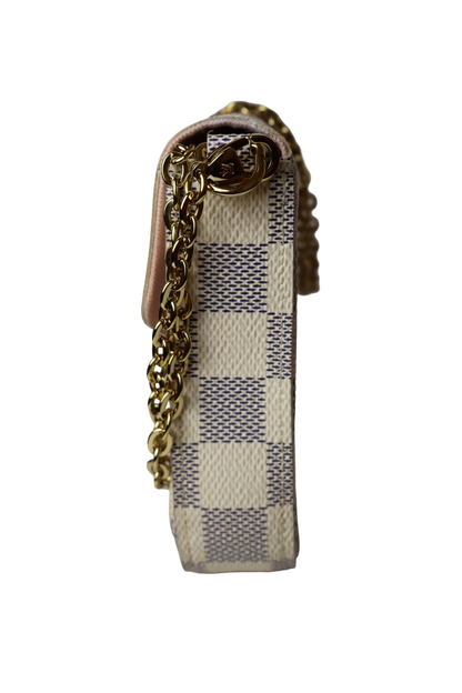 Louis Vuitton Pochette Félicie Damier Azur Canvas