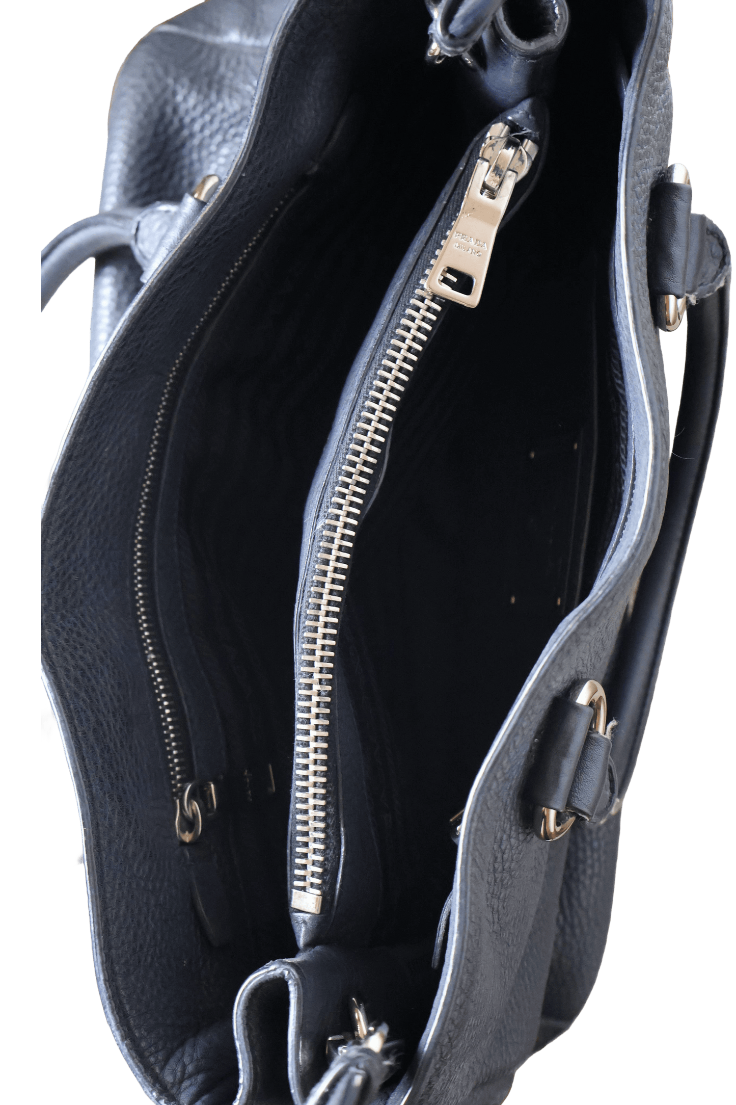 Prada Vitello Daino Leather Tote Bag