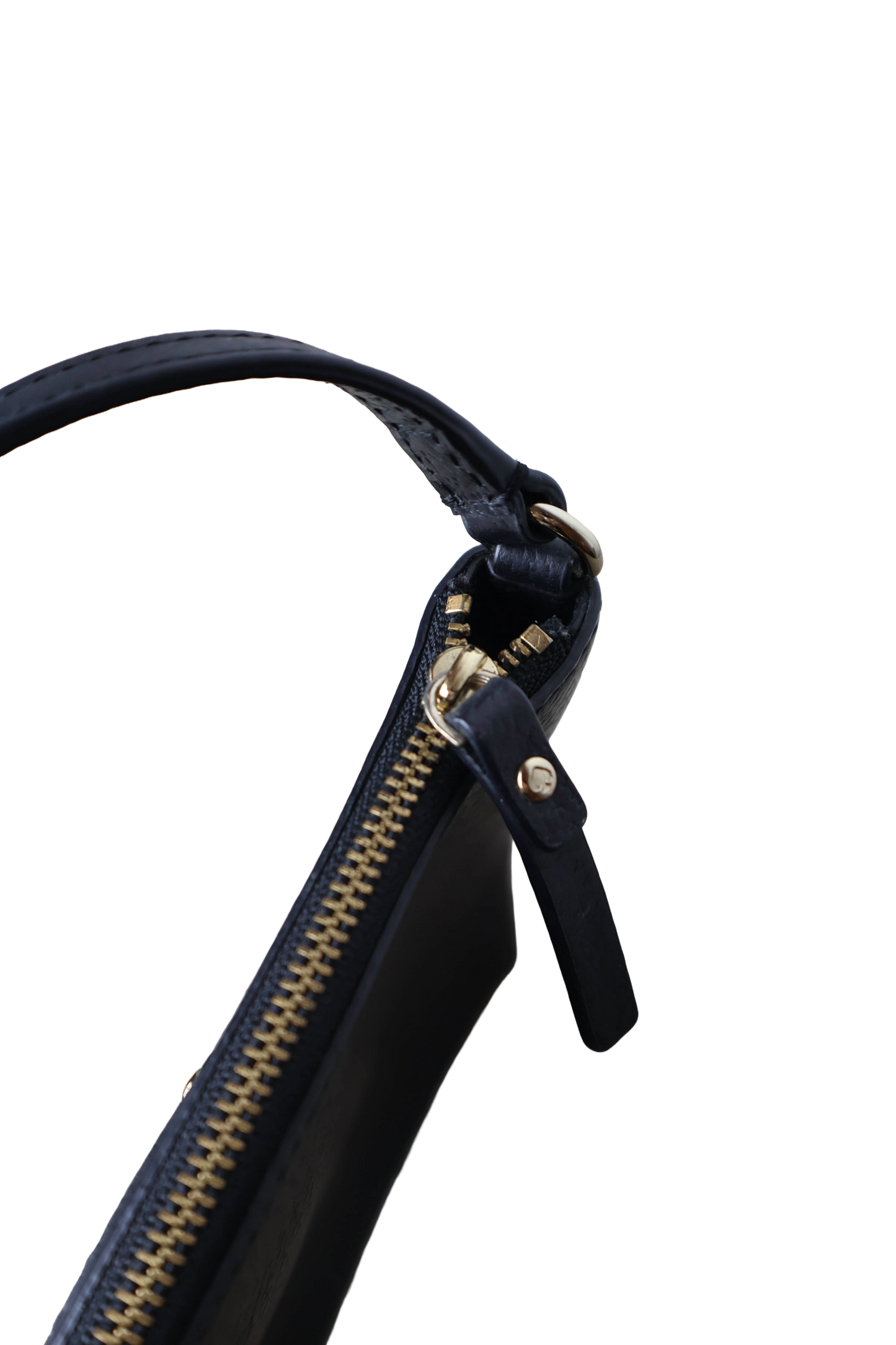 Kate Spade Small Black Leather Shoulder Bag