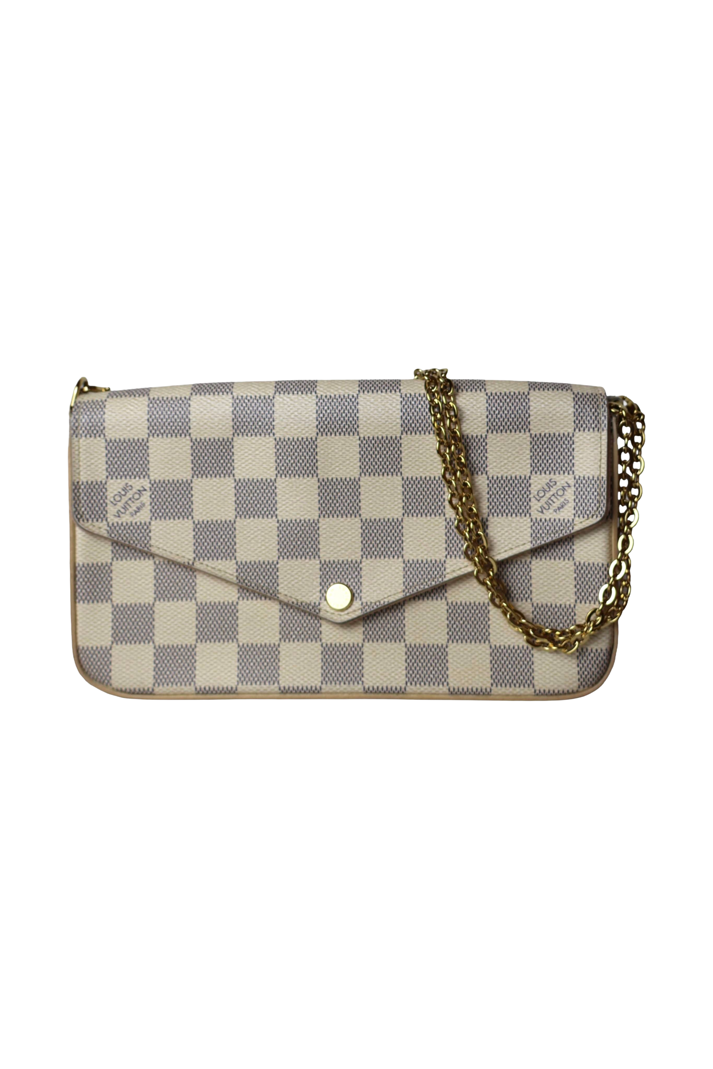 Louis Vuitton Pochette Félicie Damier Azur Canvas