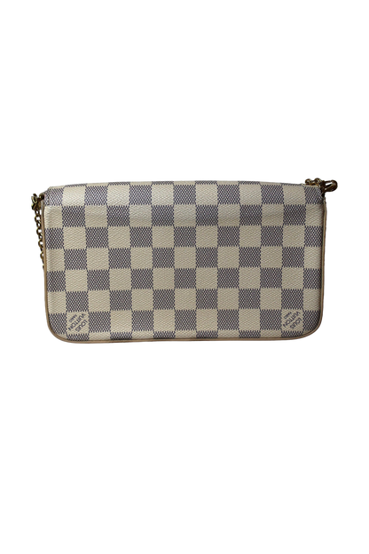 Louis Vuitton Pochette Félicie Damier Azur Canvas
