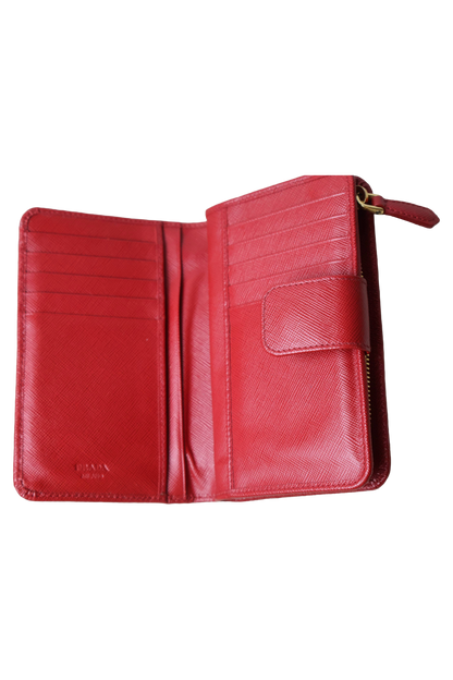 Prada Saffiano Leather Wallet