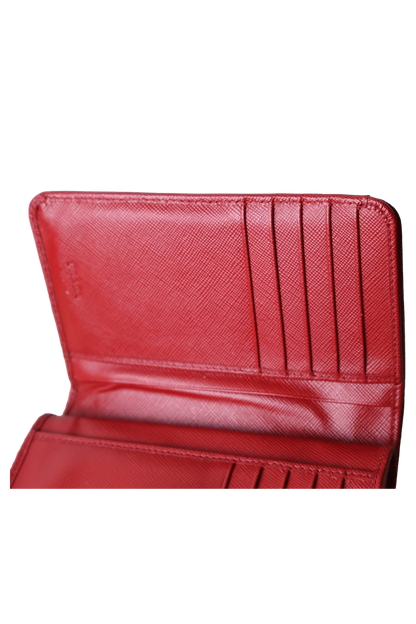 Prada Saffiano Leather Wallet