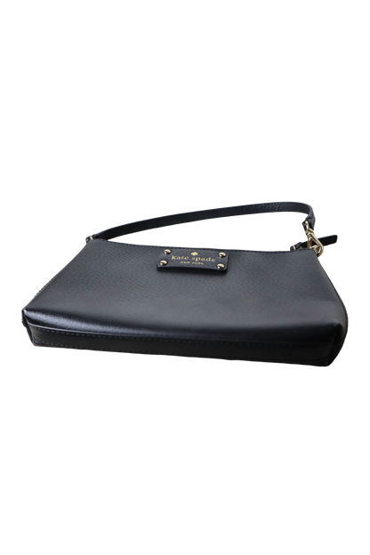 Kate Spade Small Black Leather Shoulder Bag