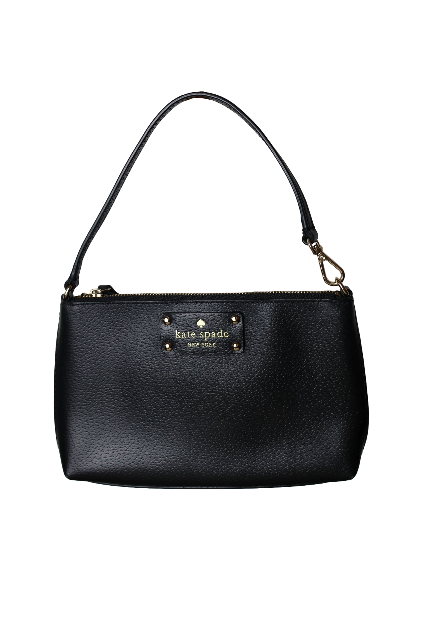 Kate Spade Small Black Leather Shoulder Bag