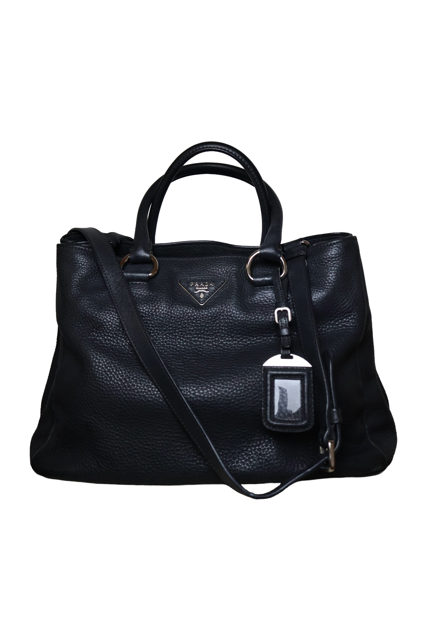 Prada Vitello Daino Leather Tote Bag