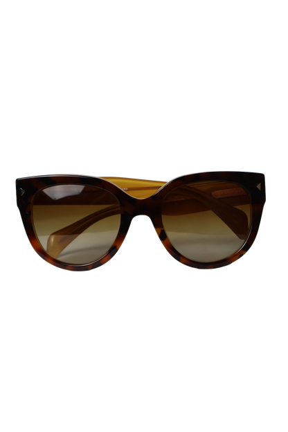 Prada SPR 17O Sunglasses – Havana Brown Gradient