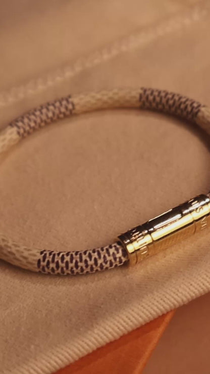 Louis Vuitton Keep It Bracelet Damier Azur