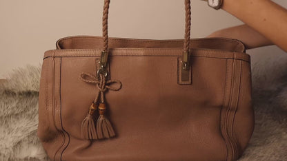 Gucci Calfskin Bella Tote