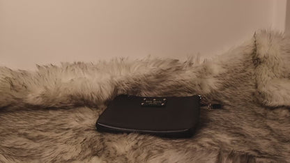 Kate Spade Small Black Leather Shoulder Bag